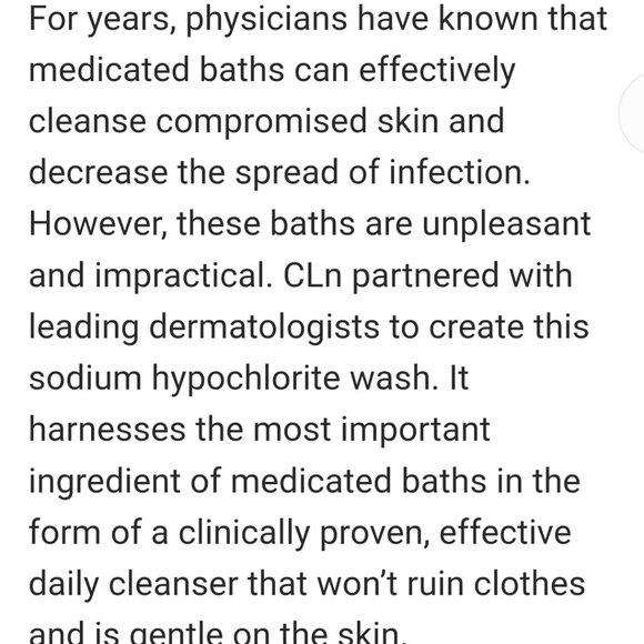 Set of 6 Travel Size CLn Daily Hypoallergenic Body Wash - Picture 6 of 7